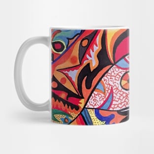 colorful abstract art Mug